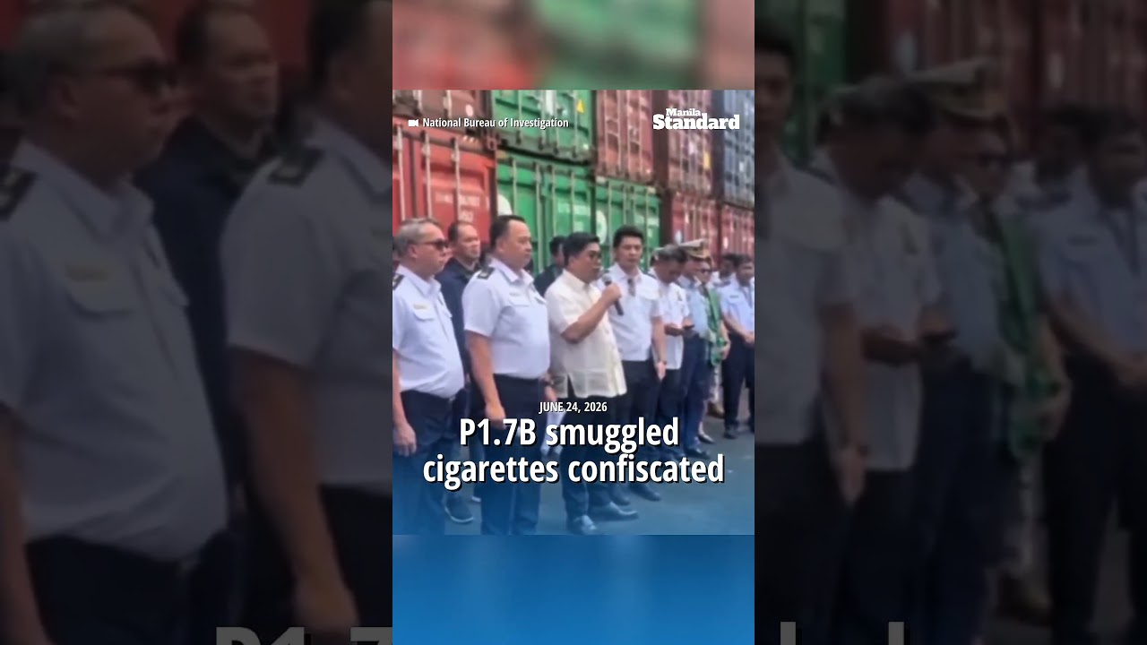 1.7B smuggled cigarettes confiscated