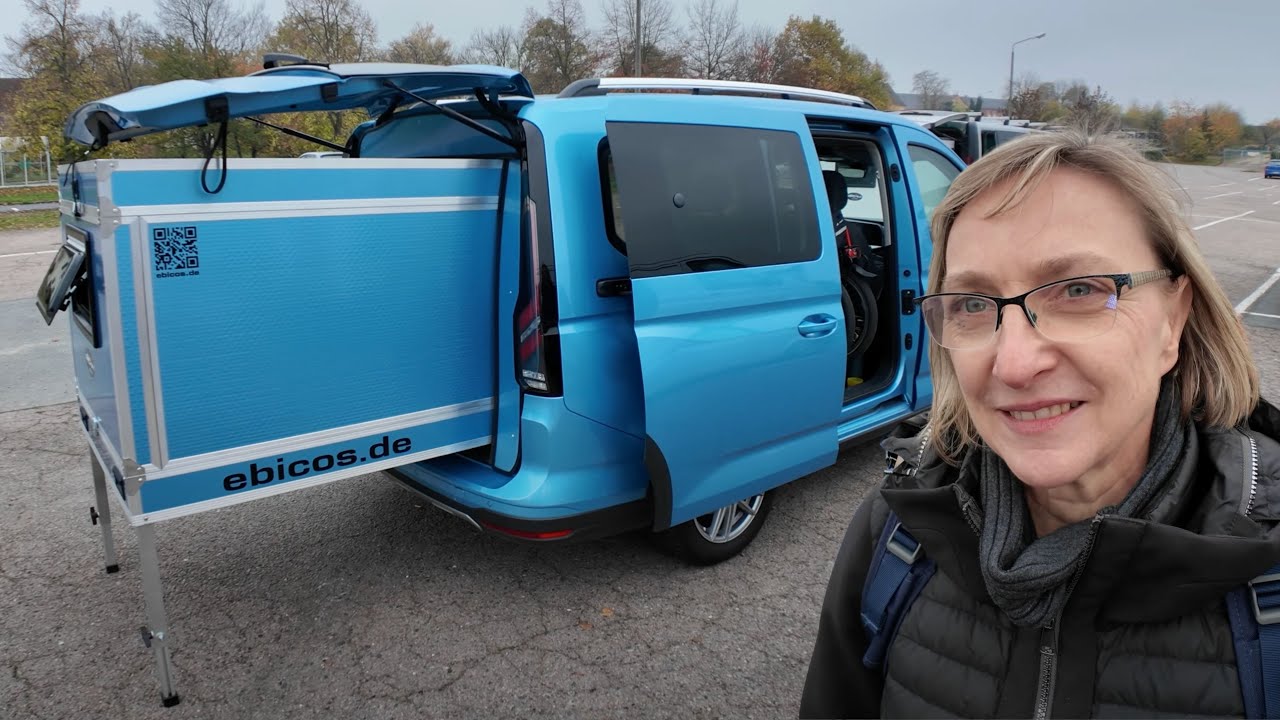 DAS 5.000 € SLIDEOUT WOHNMOBIL 2025: ebicos Uta und Matthias Ford Tourneo