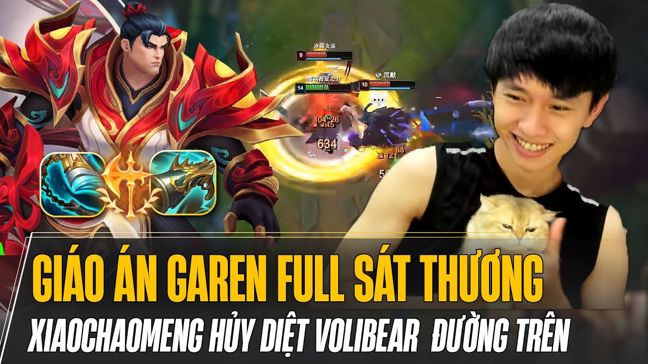XIAOCHAOMENG VÀ GIÁO ÁN GAREN FULL SÁT THƯƠNG LIÊN TỤC ĐƯA VOLIBEAR VÀO NGƯỠNG MÁU TỬ