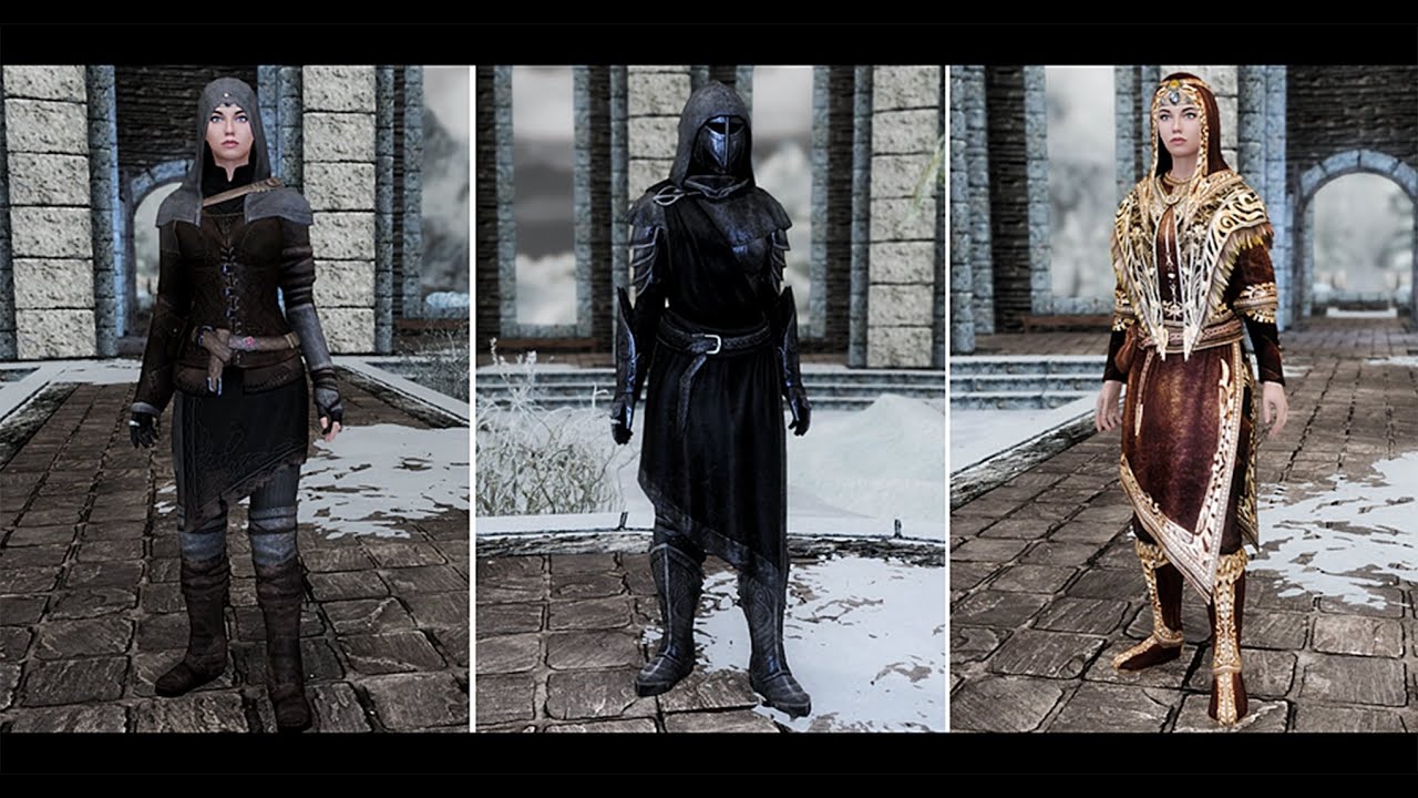 Skyrim SE - Mages Armors and Outifits Mods