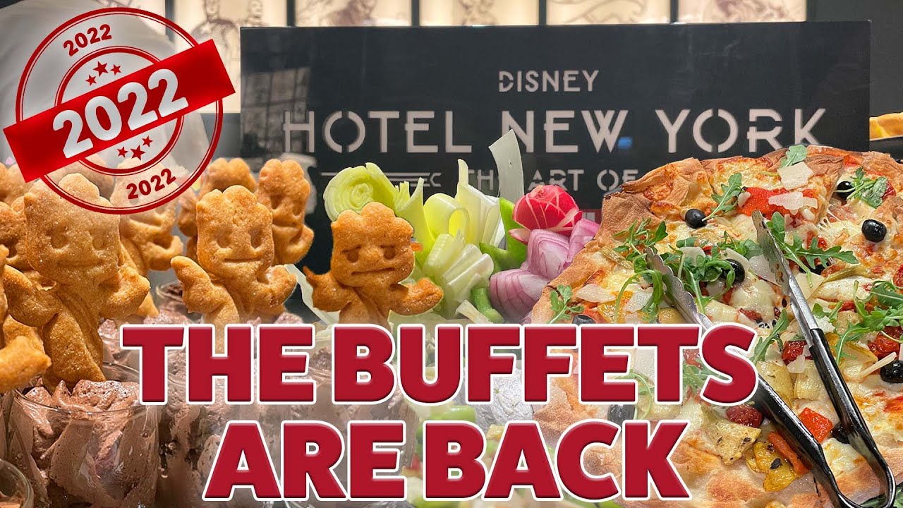 🍽️ The Buffets are Back at Downtown Restaurant in Disney's Hotel New York