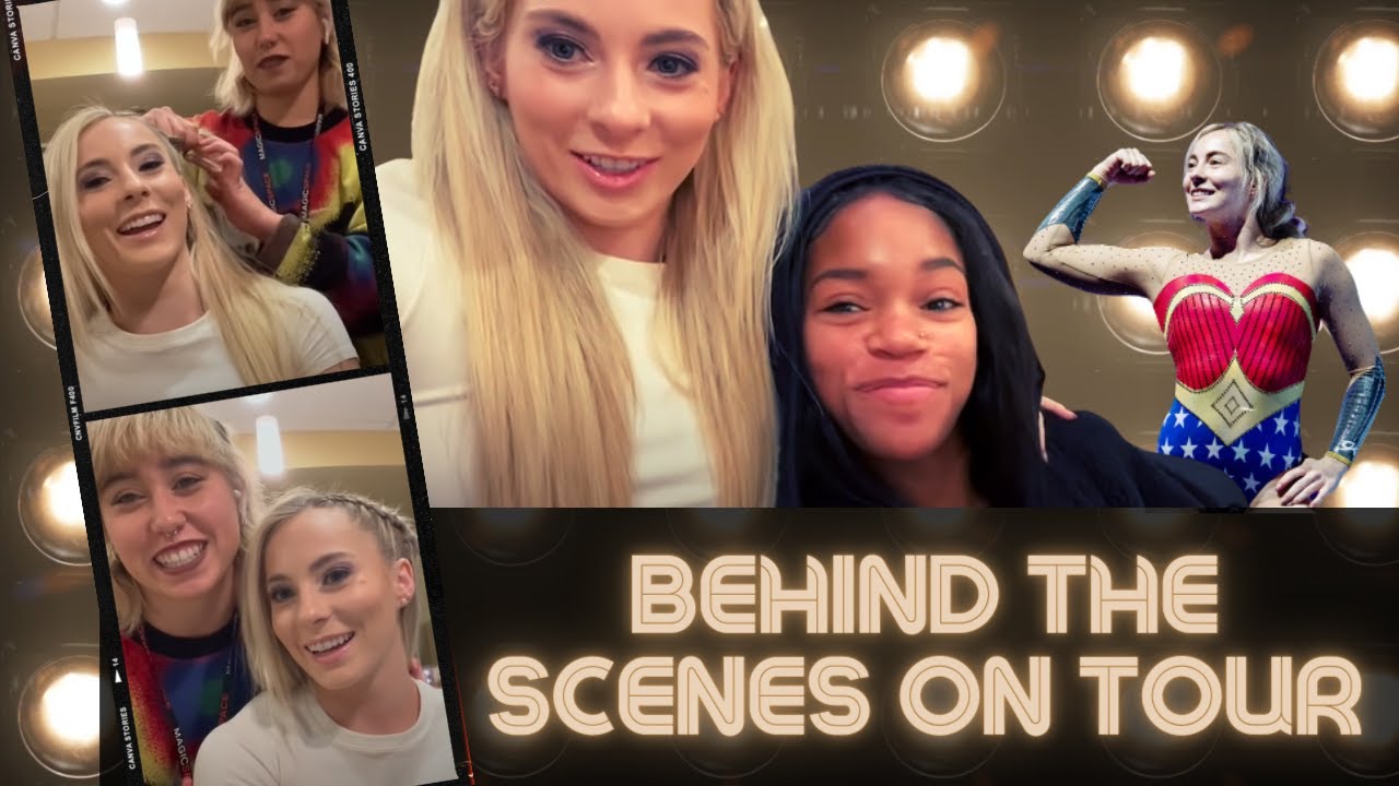 Come backstage with me on tour!!
