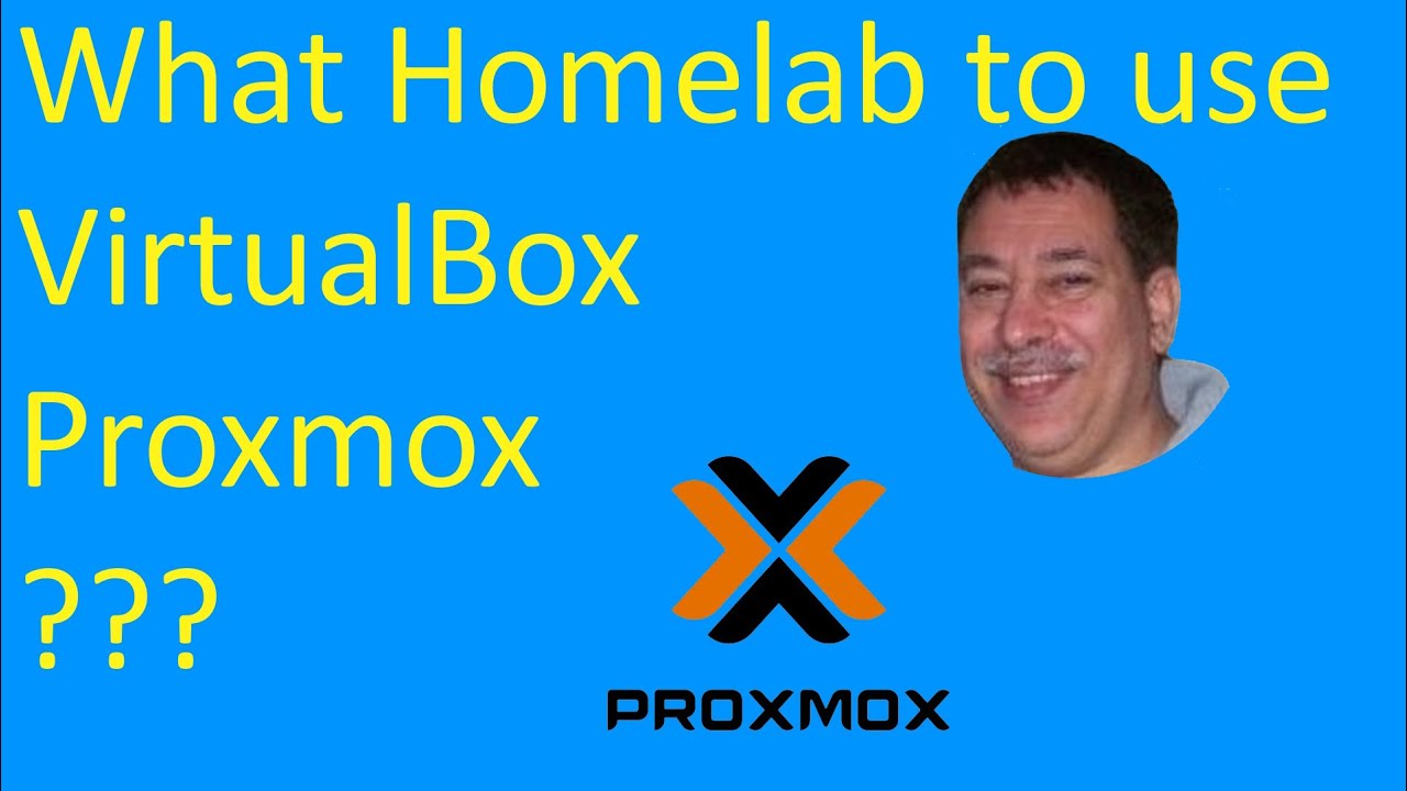 Use Proxmox not VirtualBox or other VM Servers for your Homelab