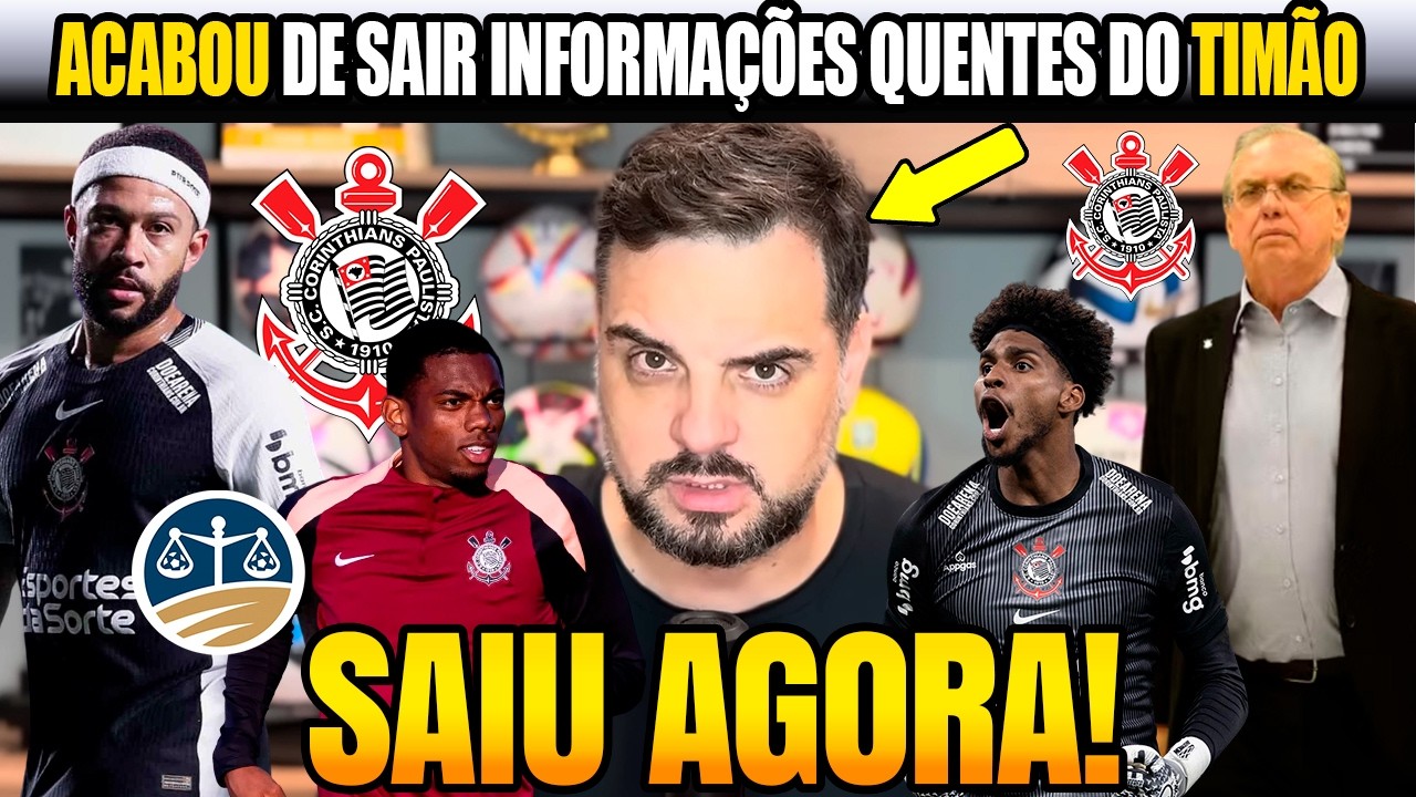 🚨VAZOU NOT&Iacute;CIA QUENTE DE DENTRO DO CORINTHIANS! CONFIRMOU AGORA! CHICO TROUXE AS NOT&Iacute;CIAS DO TIM&Atilde;O