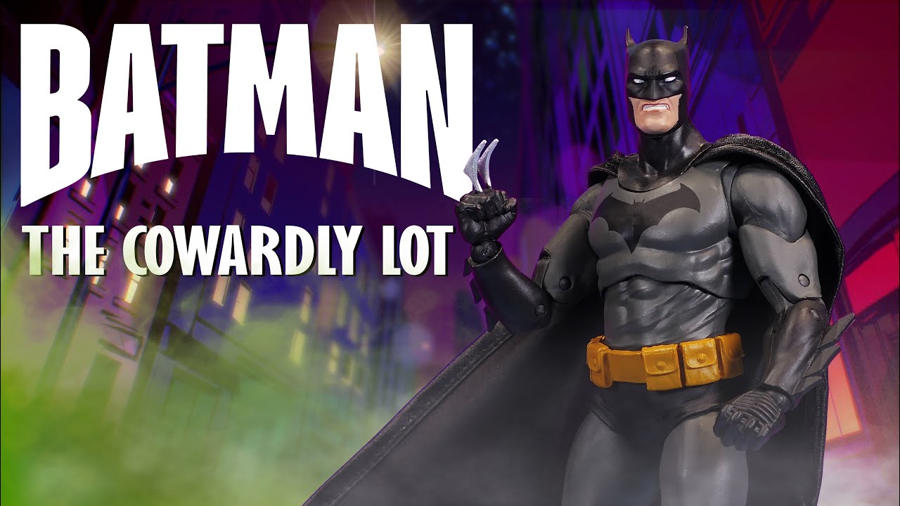 McFarlane Toys DC Multiverse Batman The Cowardly Lot Action Figure Toy Review
