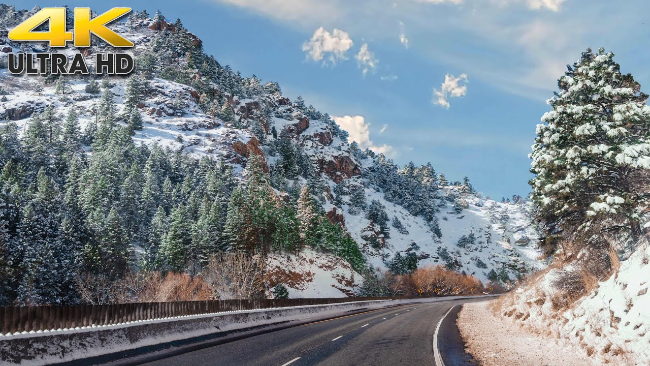 2 Hours of Rocky Mountain Scenic Driving Across Utah 4K