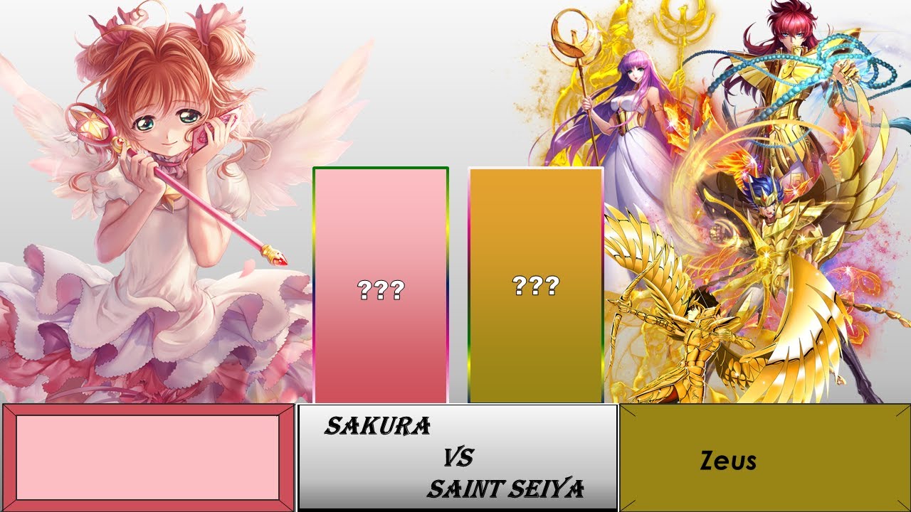 Sakura Vs Saint Seiya Power Level