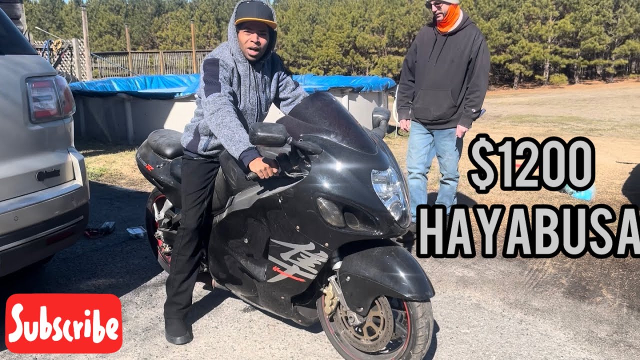 Год спустя он продал мне свой Hayabusa за 1200 долларов.