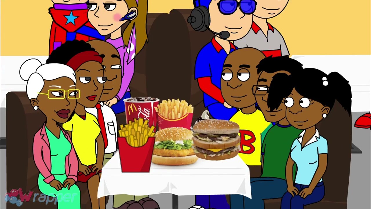 Little Bill Behaves At Mcdonalds And Gets Ungrounded/Rewarded
