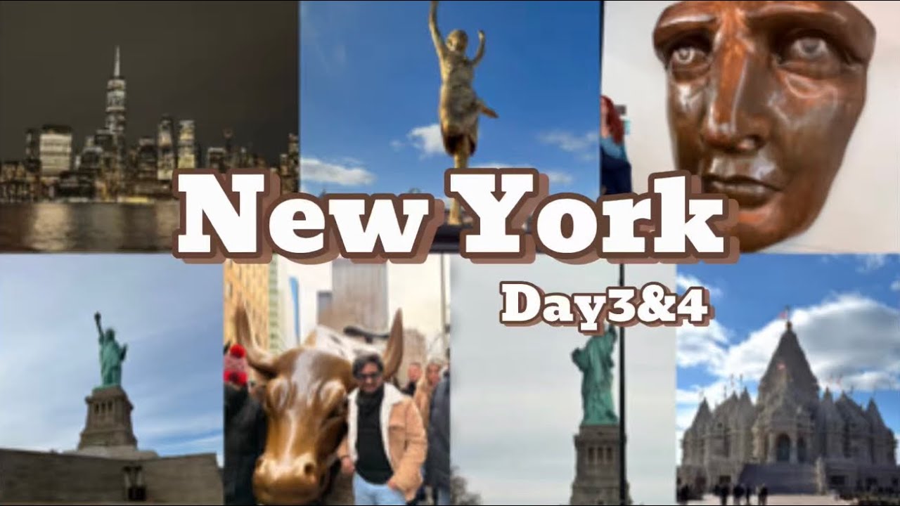 New York Vlog day3&4 | What to do in New York | Places to visit in New York | Must see places in NYC