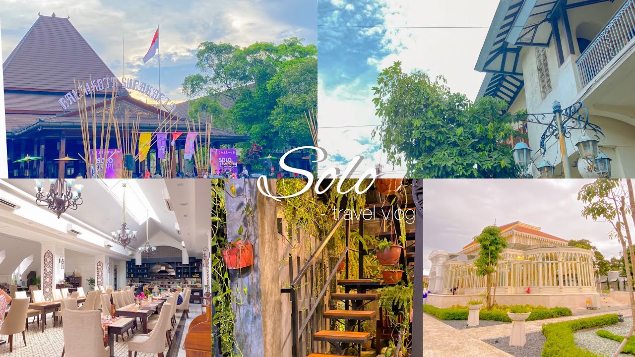 Travel Vlog : Pura Mangkunegaran,  Mahalaya Hotel, Pasar Gede, Solo Menari