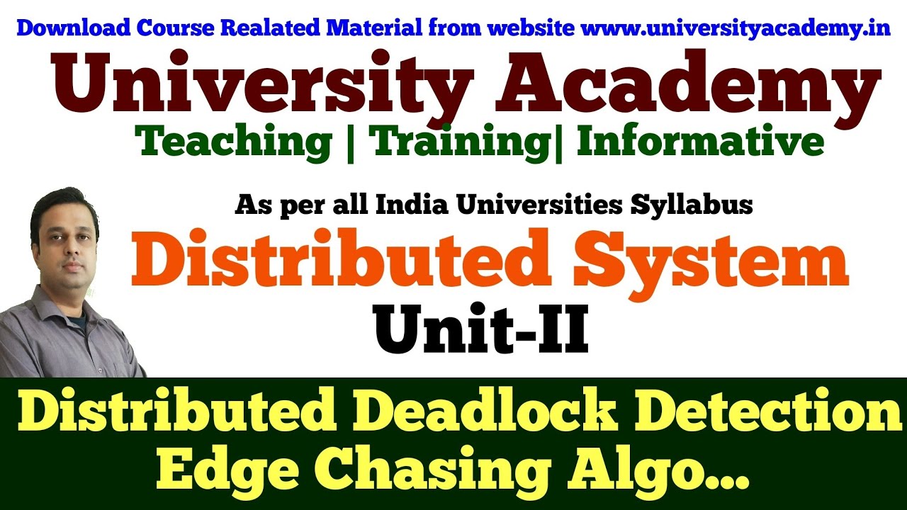DS23:Distributed Deadlock Detection | Edge Chasing Algorithm with Example in hindi by Prince Sir