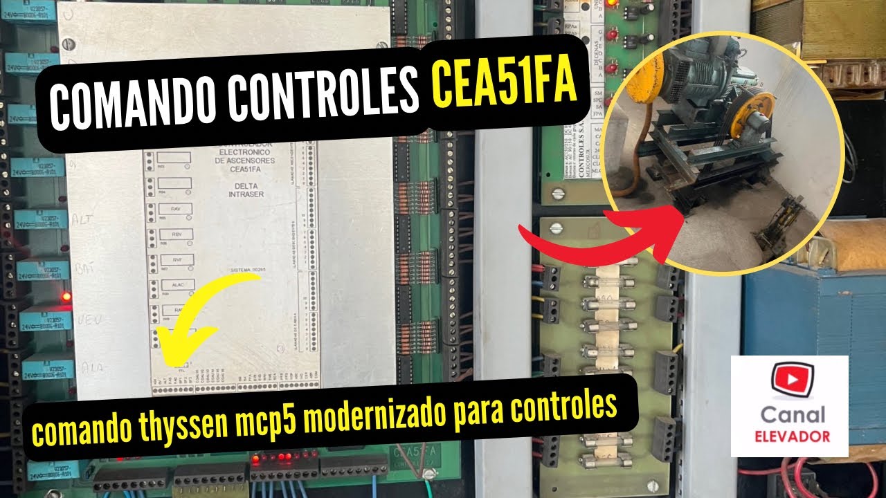 CEA51FA controles comando ascensor
