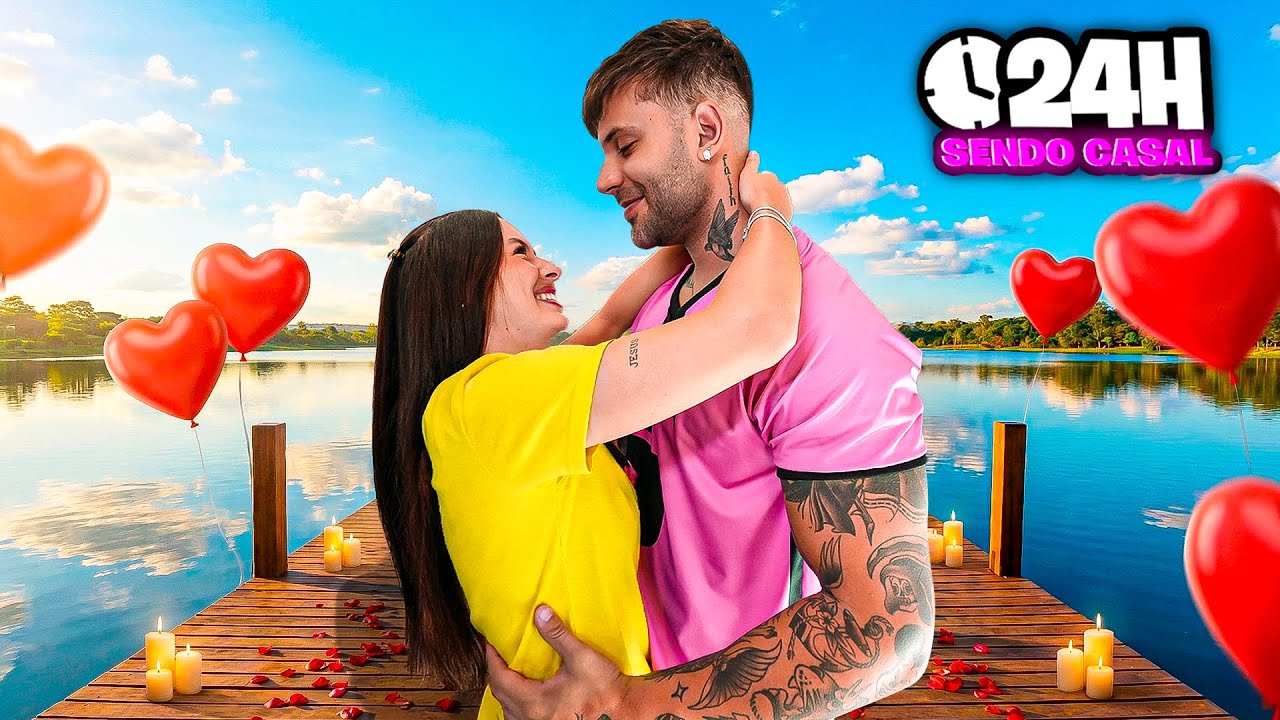 VIRAMOS NAMORADOS POR 24 HORAS!! *rolou beijo?