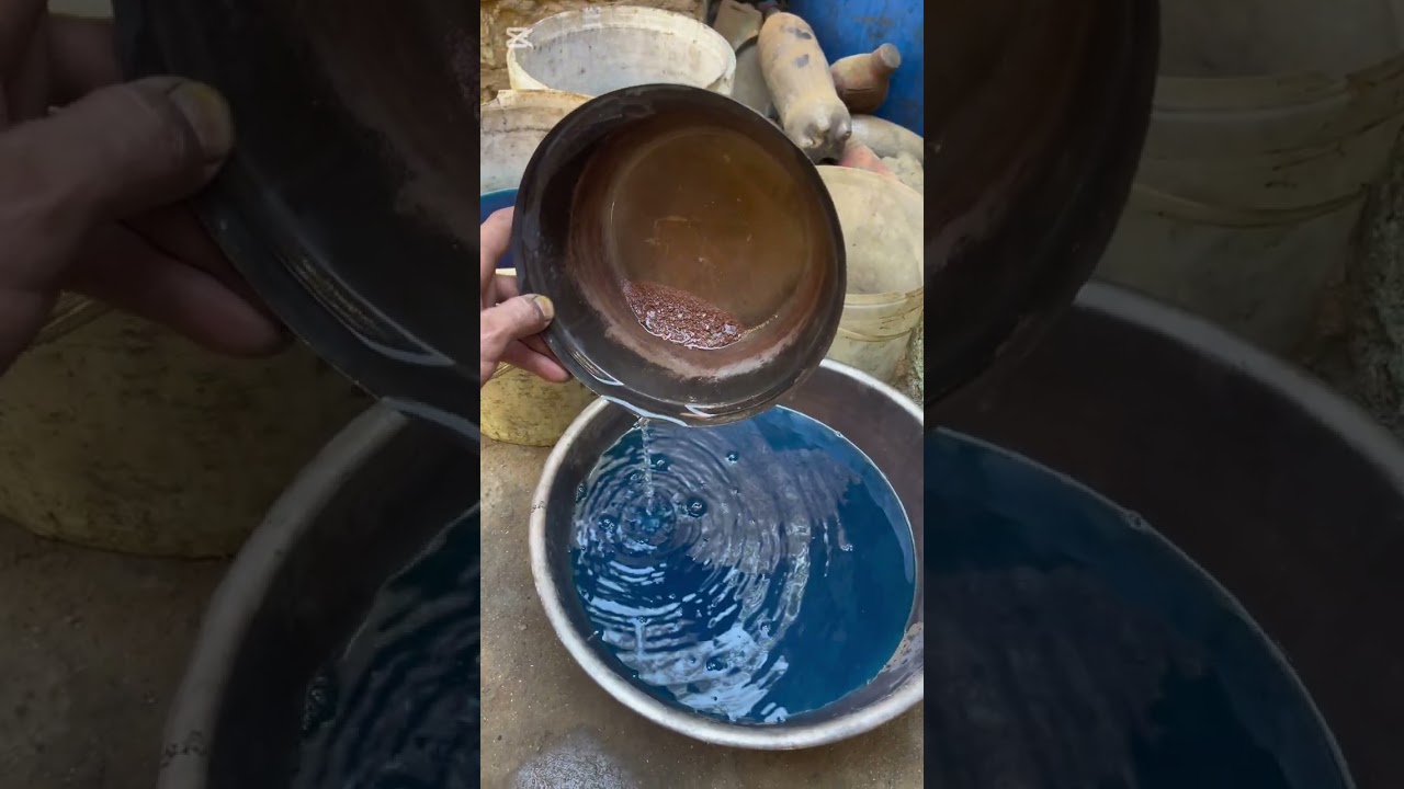 سبك واستخلاص الذهب من الفحم الهندي 999