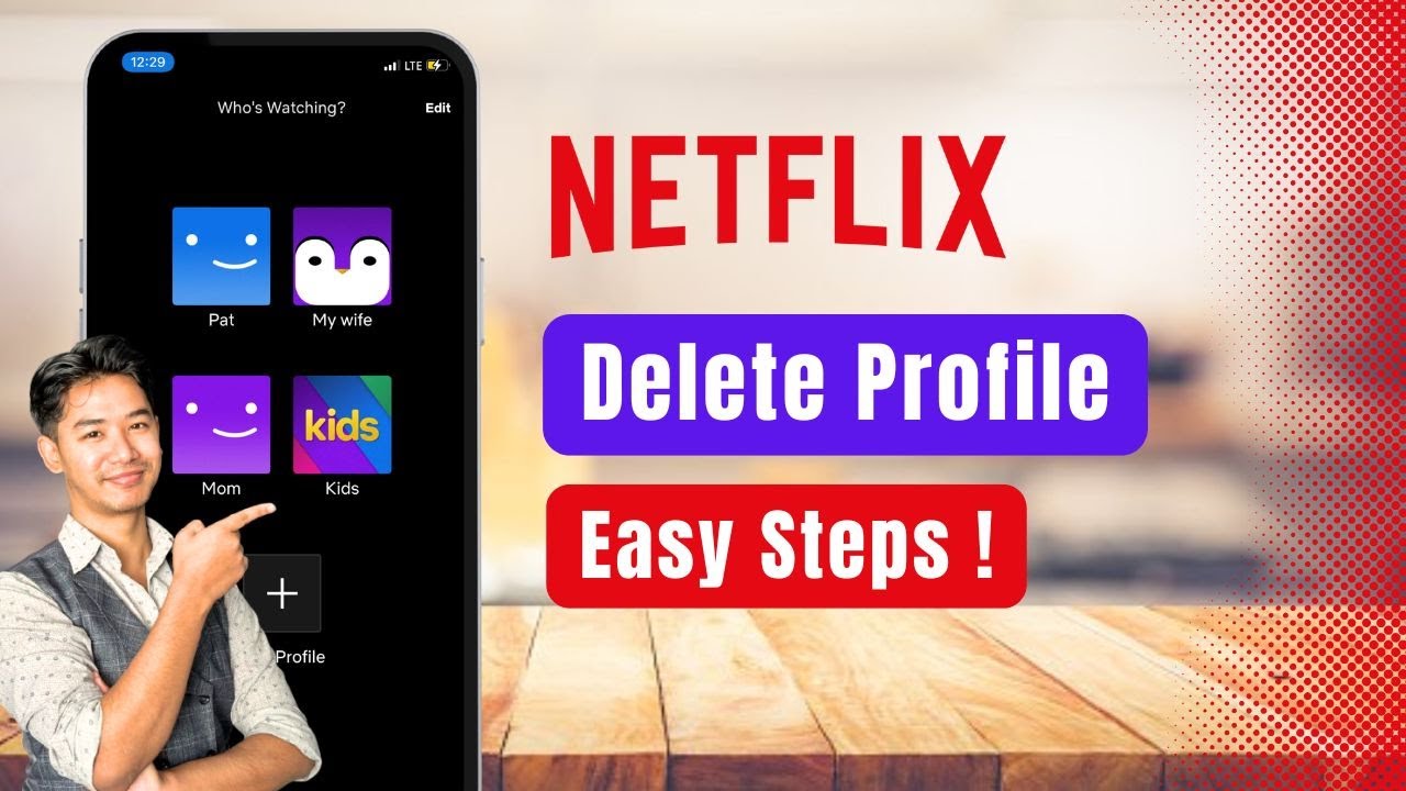 How to Delete a Profile on Netflix !