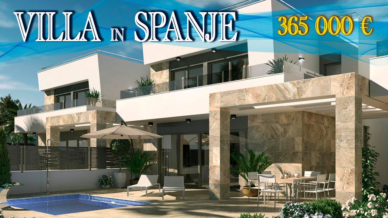 Nieuwe villa + meubels 🏝  Spanje Alegria vastgoed