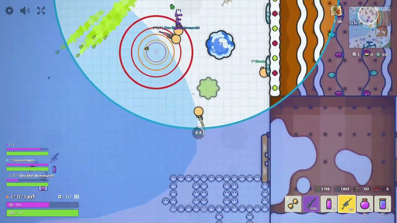 snek wars and avalon wars gameplay