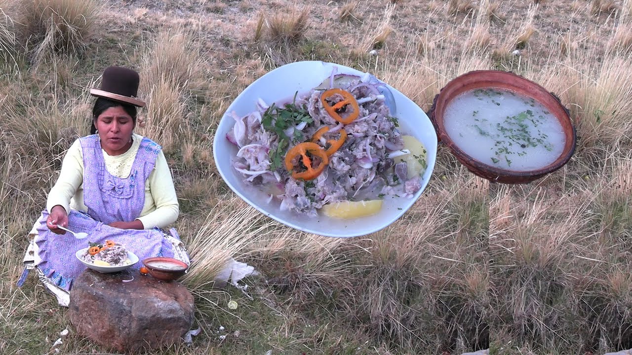 CEVICHE DE PESCADO (CABALLA) EN EL CAMPO - COCINA CON MAMILA