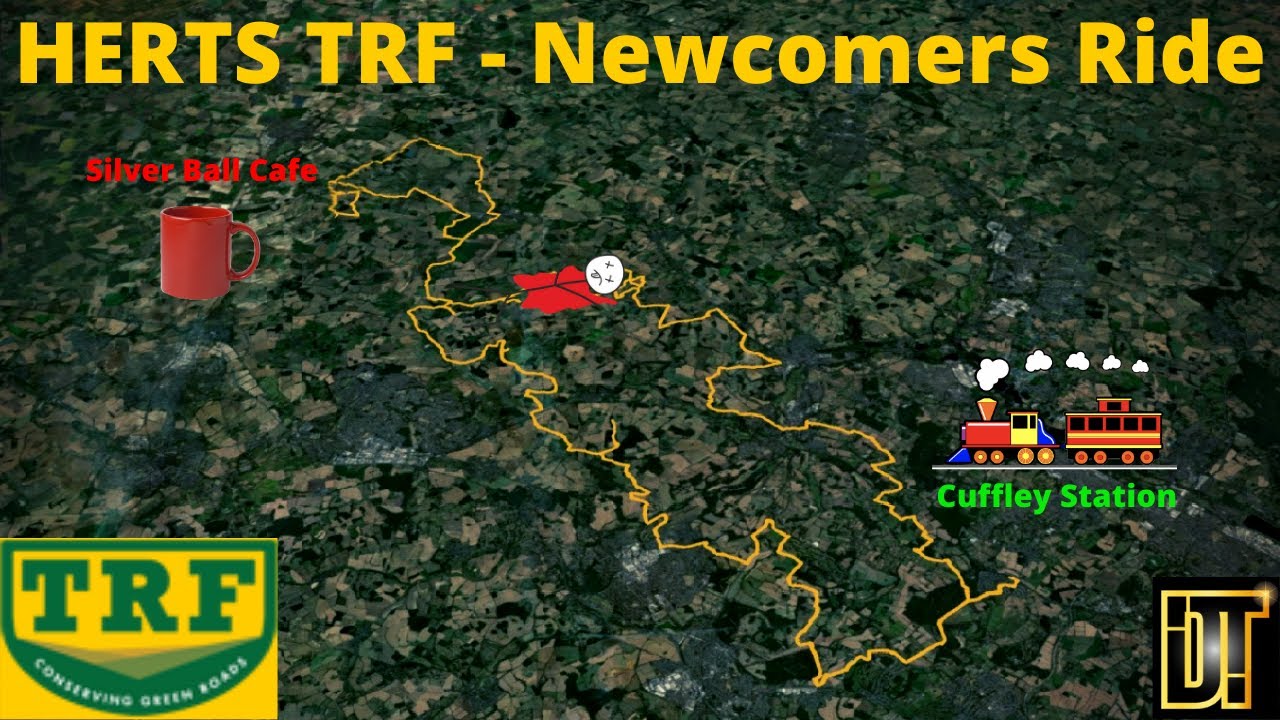 Herts TRF - Green Laning Cuffley to Silver Ball Café Loop - 24-10-2020