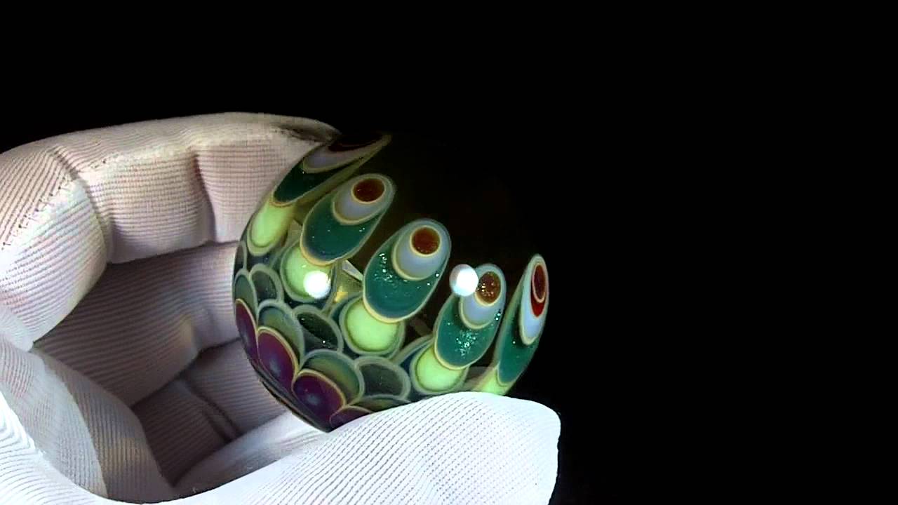 2012 Glass Addiction Alphabet Marble Contest - 'Y' - Mike Gong