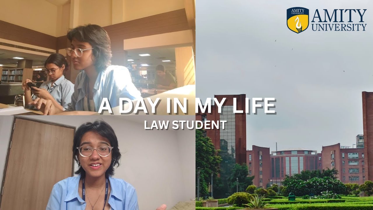 A DAY in the Life of a LAW STUDENT  Amity Law School Edition