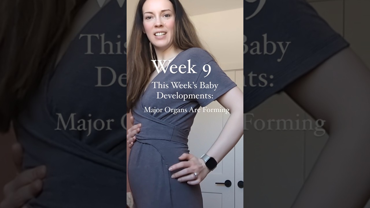 9 weeks pregnant baby development