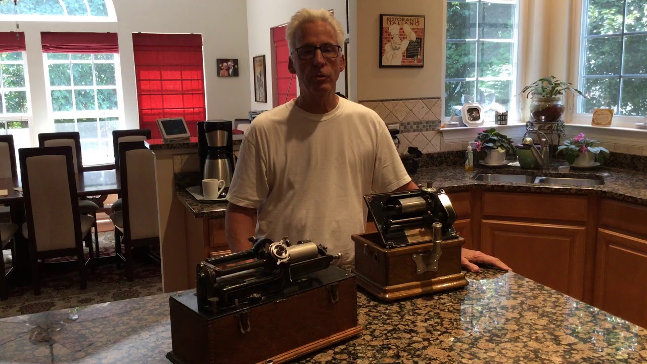 93.  How to set the speed control and timing on Edison cylinder phonographs