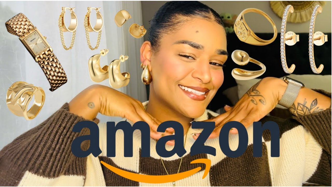 MY FAVORITE *TARNISH FREE* AMAZON JEWELRY OF 2023 + TRY ON