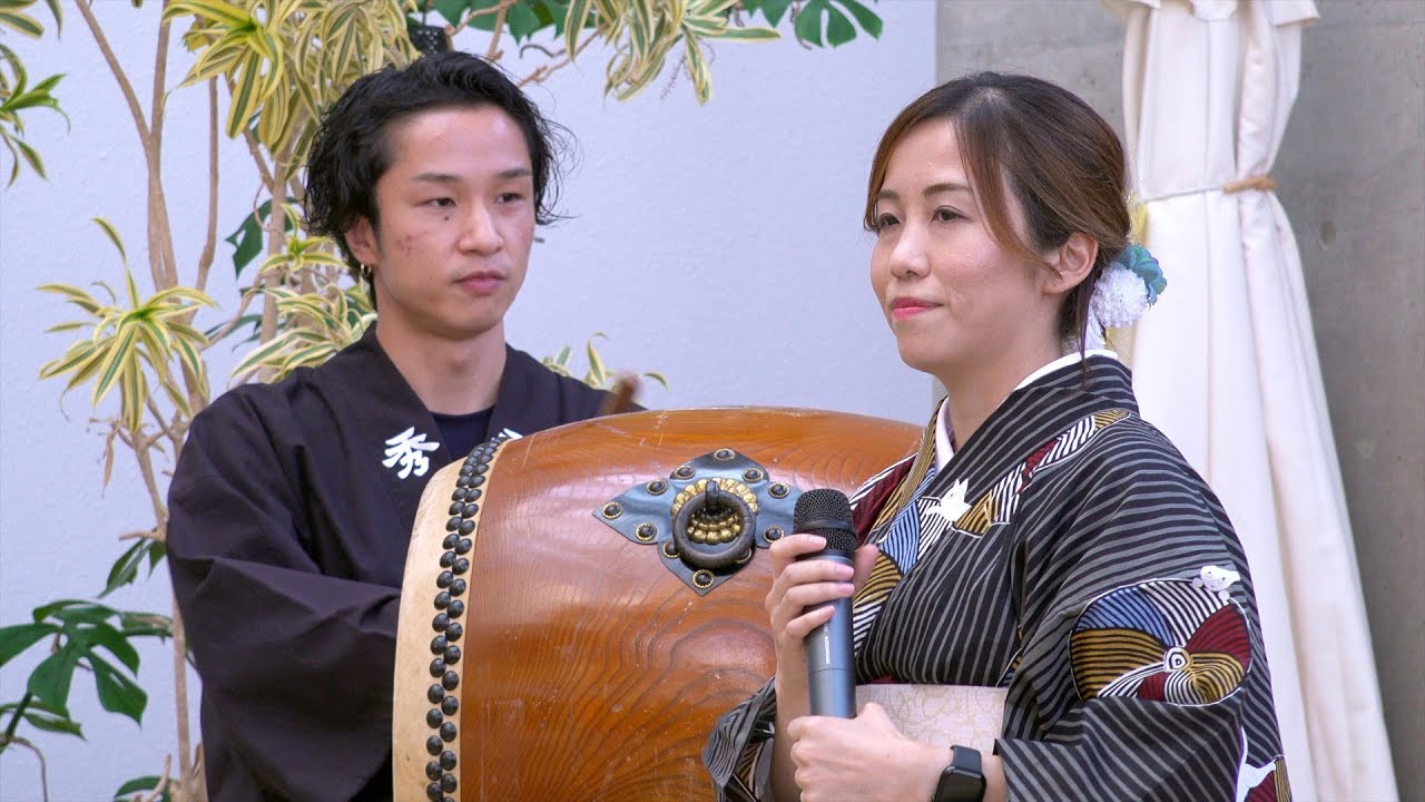 江州音頭　秀喜会 菊乃「アルザ泉大津大盆踊り」泉大津市 アルザ1Fアトリウム広場　2025-07-13