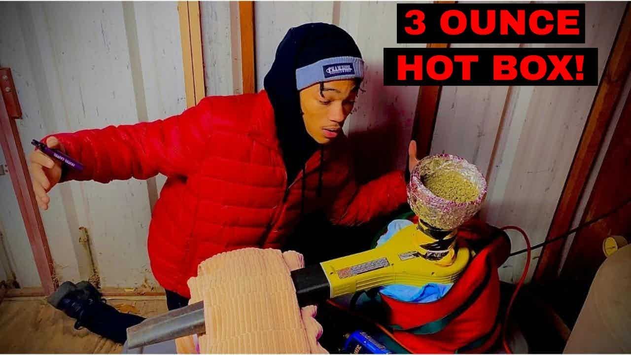3 OUNCE HOT BOX ( WEED CHALLENGE )