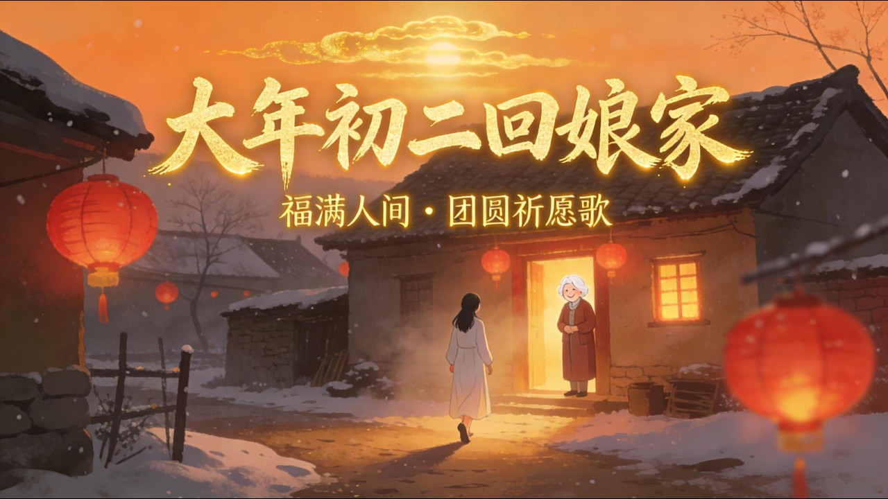 聽哭了！大年初二回娘家最暖佛曲｜福滿人間 團圓祈願歌