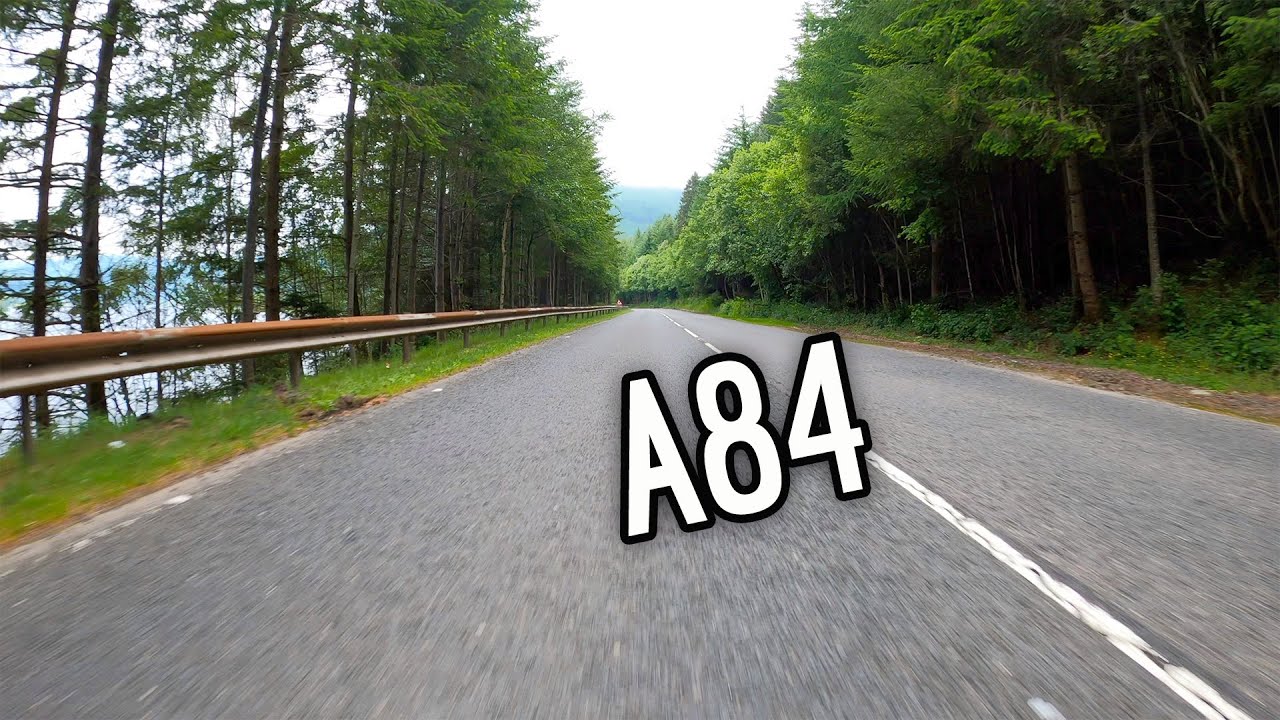 Scottish Highlands Drive 🚘 | Loch Lubnaig to The Green Welly Stop | Scotland 🏴󠁧󠁢󠁳󠁣󠁴󠁿