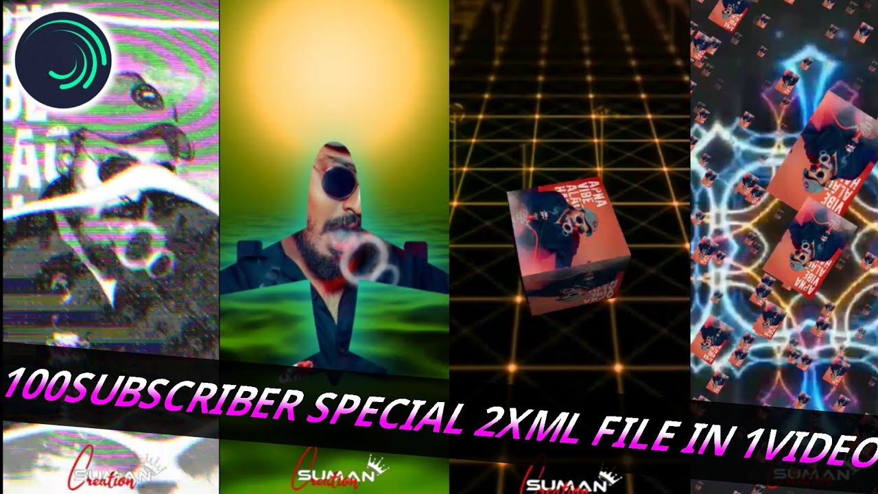 100 SUBSCRIBE SPECIAL 2 XML FILE IN 1 VIDEO💥।।EDIT BY SUMAN CREATION💥