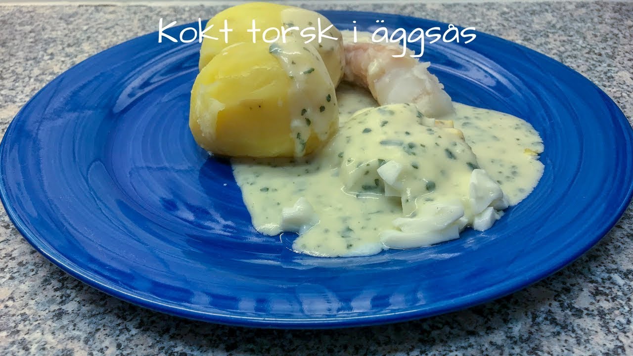 I Jalbysk&ouml;k det blir kokt torsk i &auml;ggs&aring;s