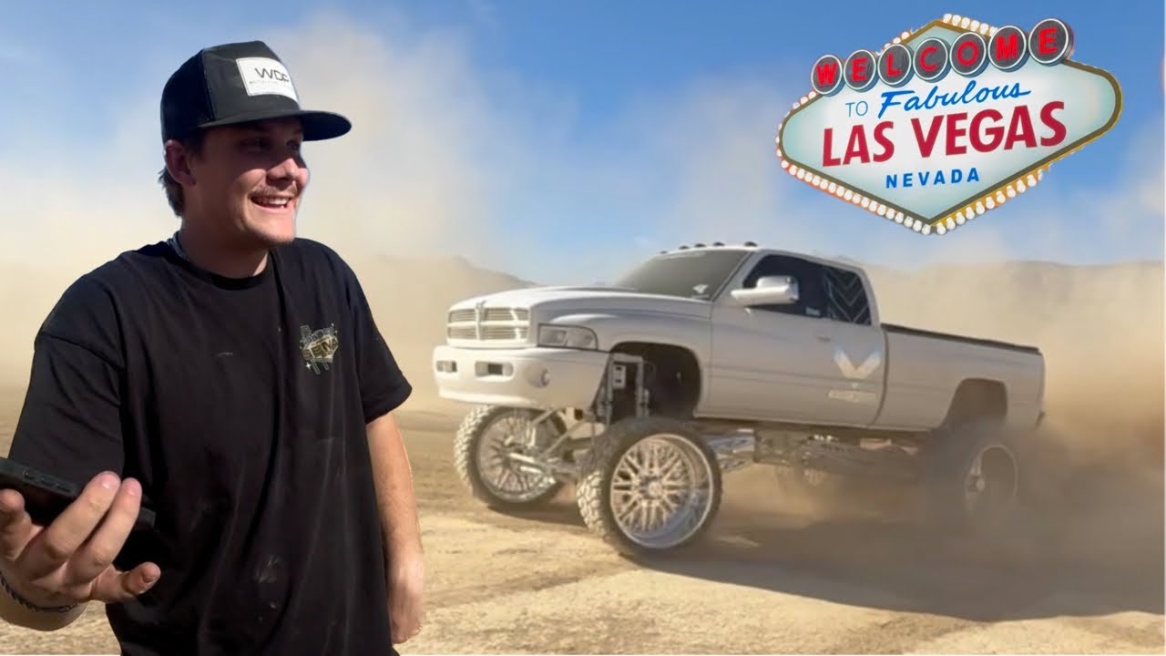 Мы сломали его грузовик в пустыне!