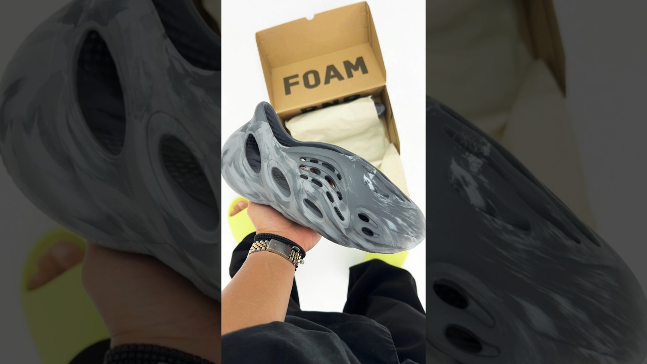 Unboxing Yeezy foam runner MX Granite #yeezy #adidas #kanyewest #yeezyfoamrunner