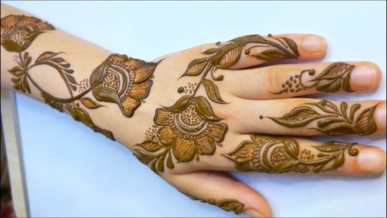 Easy Eid Special Mehndi Design | full hand mehndi designs | Dubai Mehndi Design