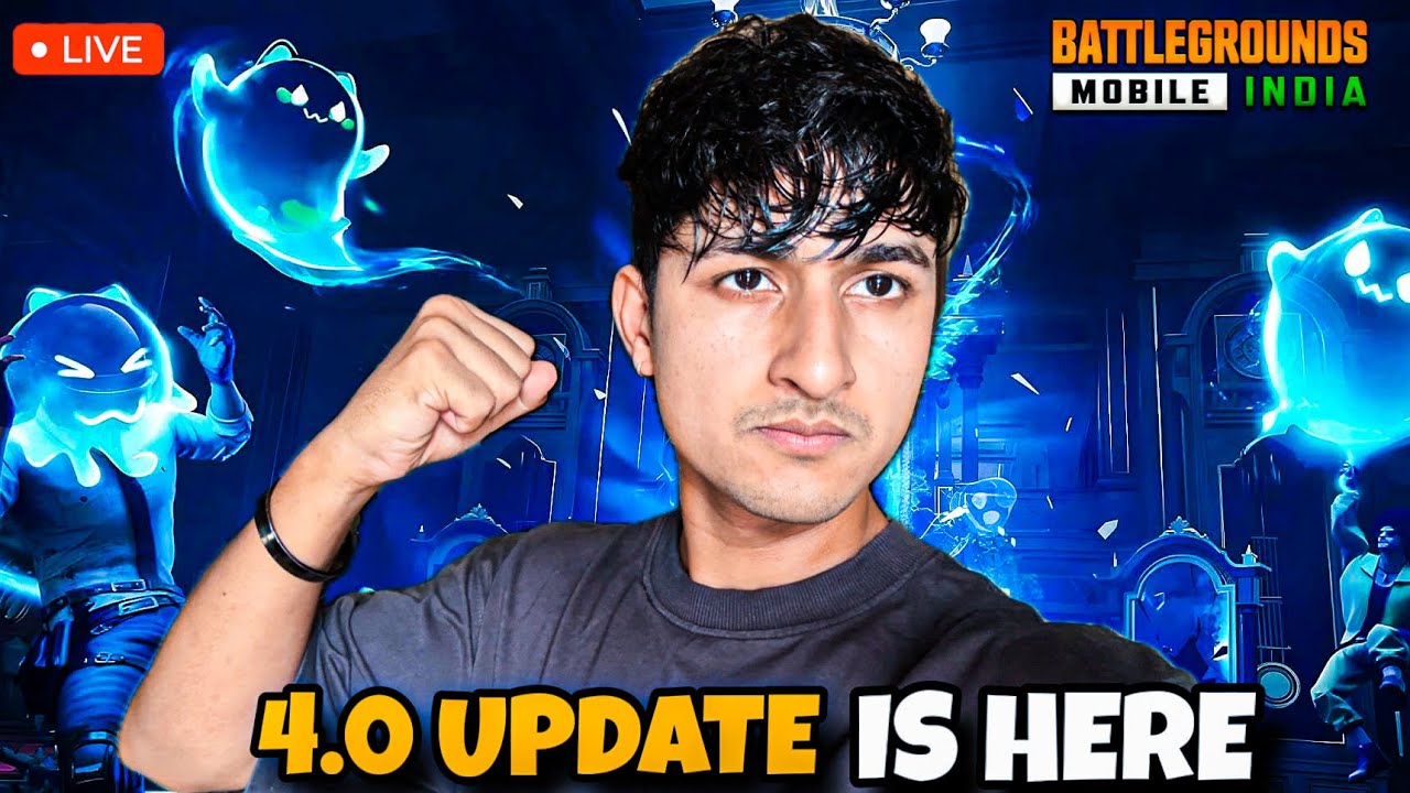 PLAYING BGMI NEW 4.0 UPDATE 😍| 🔴Live🔴