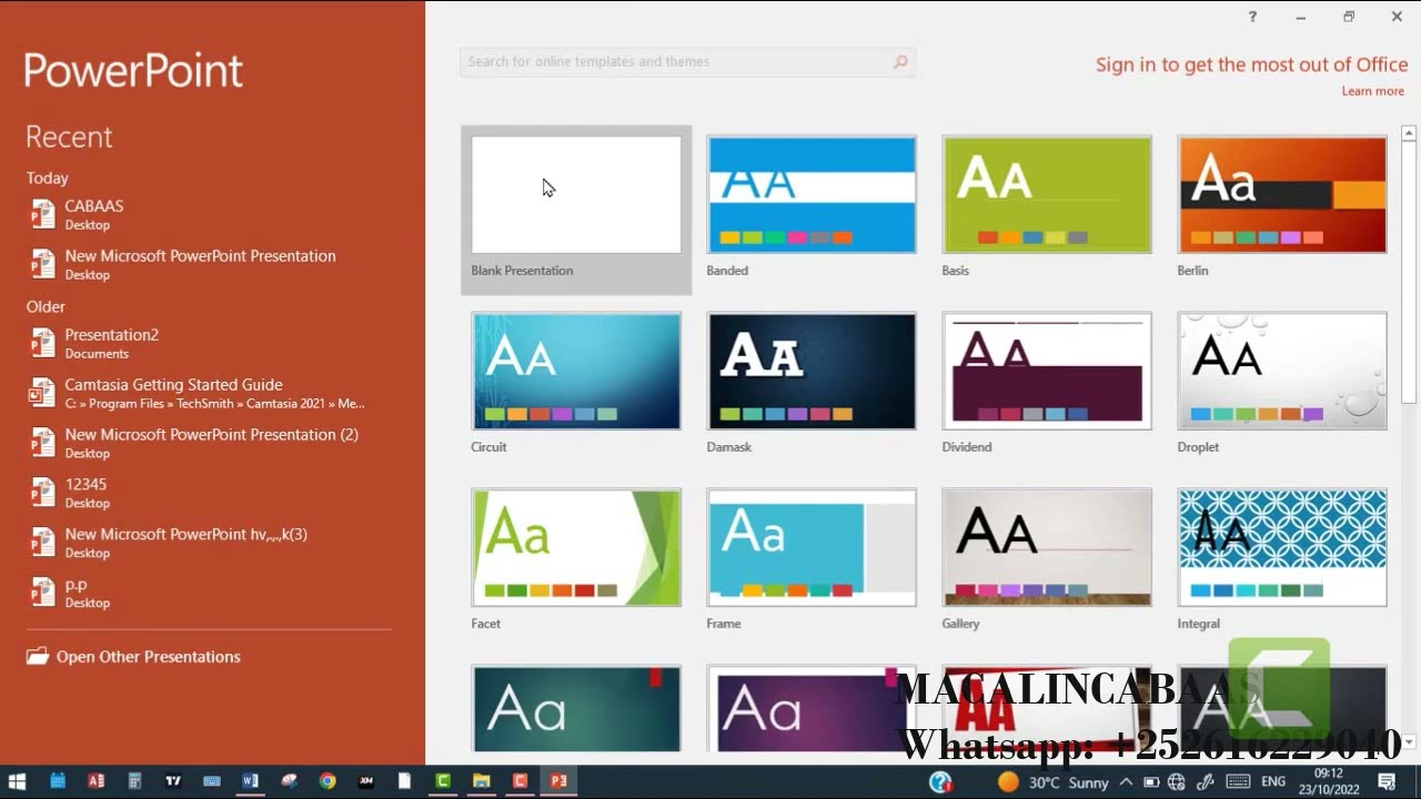Power Point Full lesson