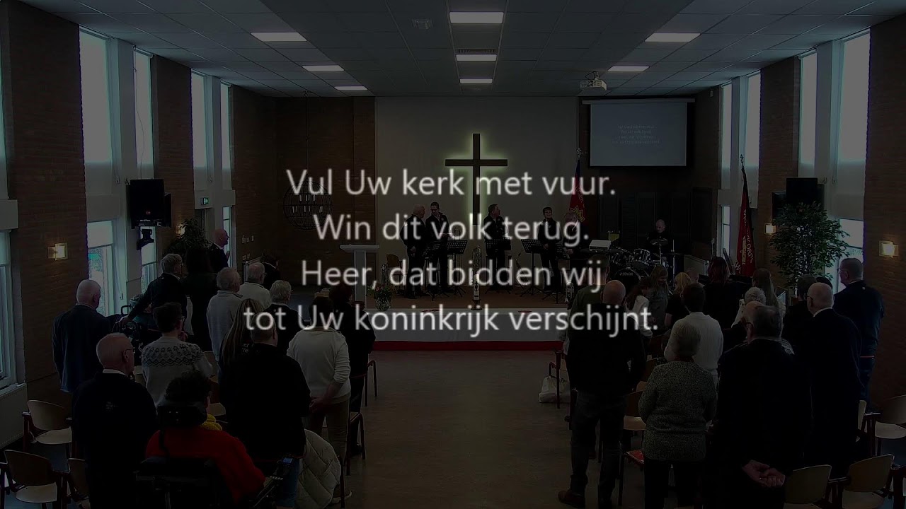 Livestream Kerkdienst Leger des Heils Zwolle