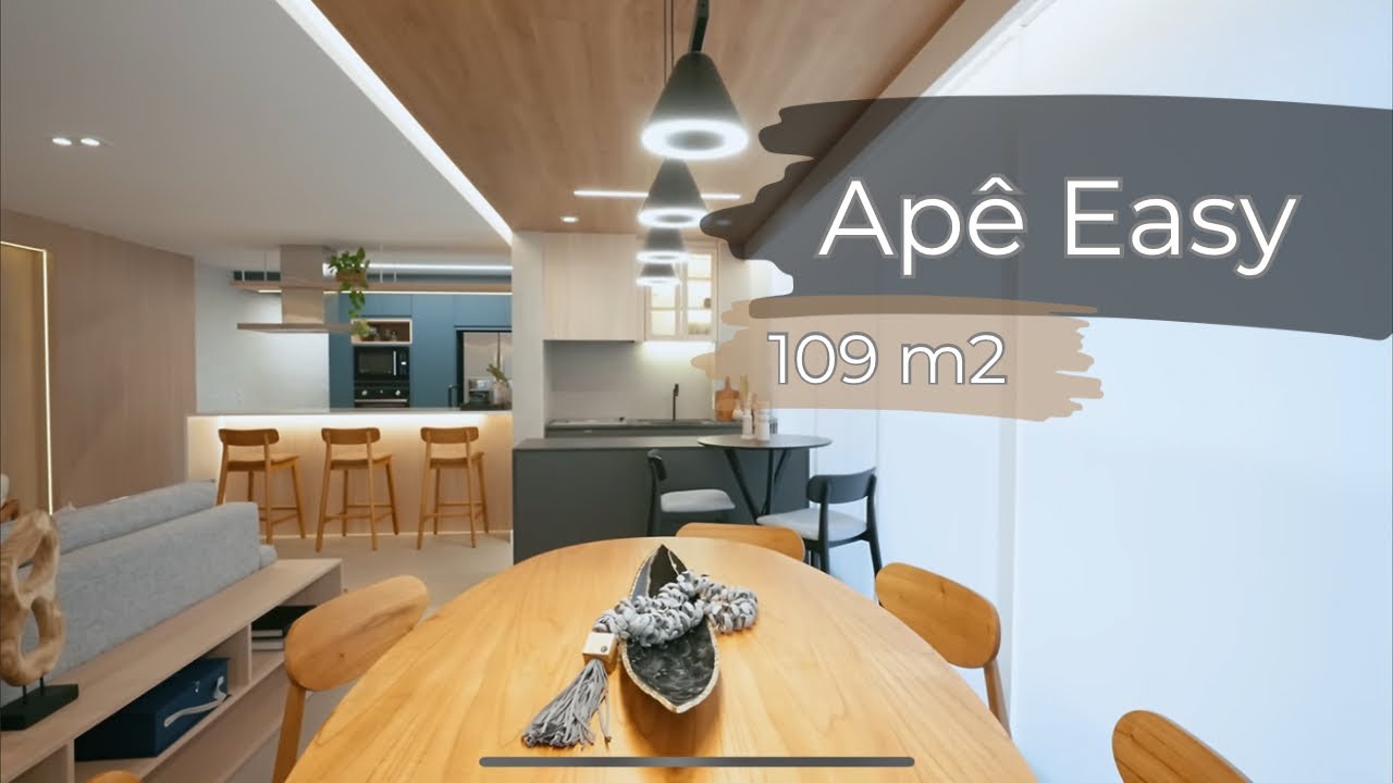 Apê Easy - Hall de Entrada e Lavabo marcantes 