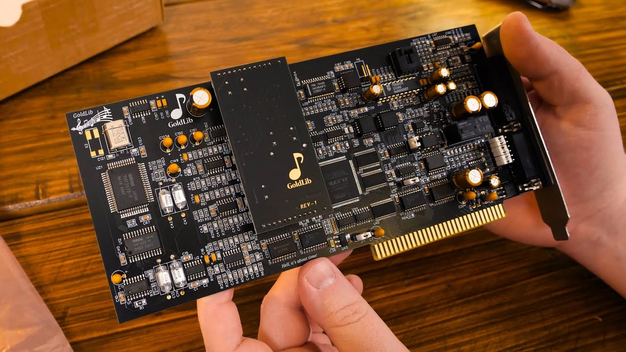 The AdLib Gold clone! Testing the GoldLib sound card