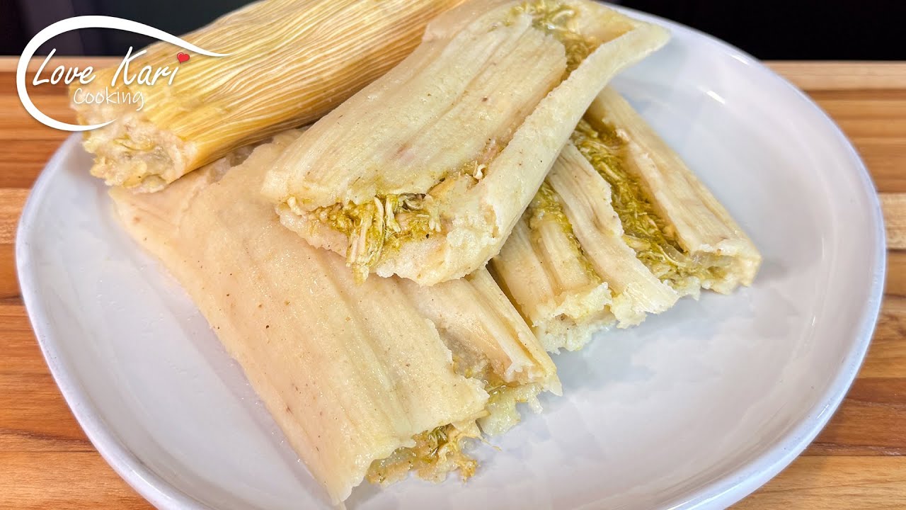 How to make Tamales Verdes de Pollo Chicken Tamales Easy Recipe