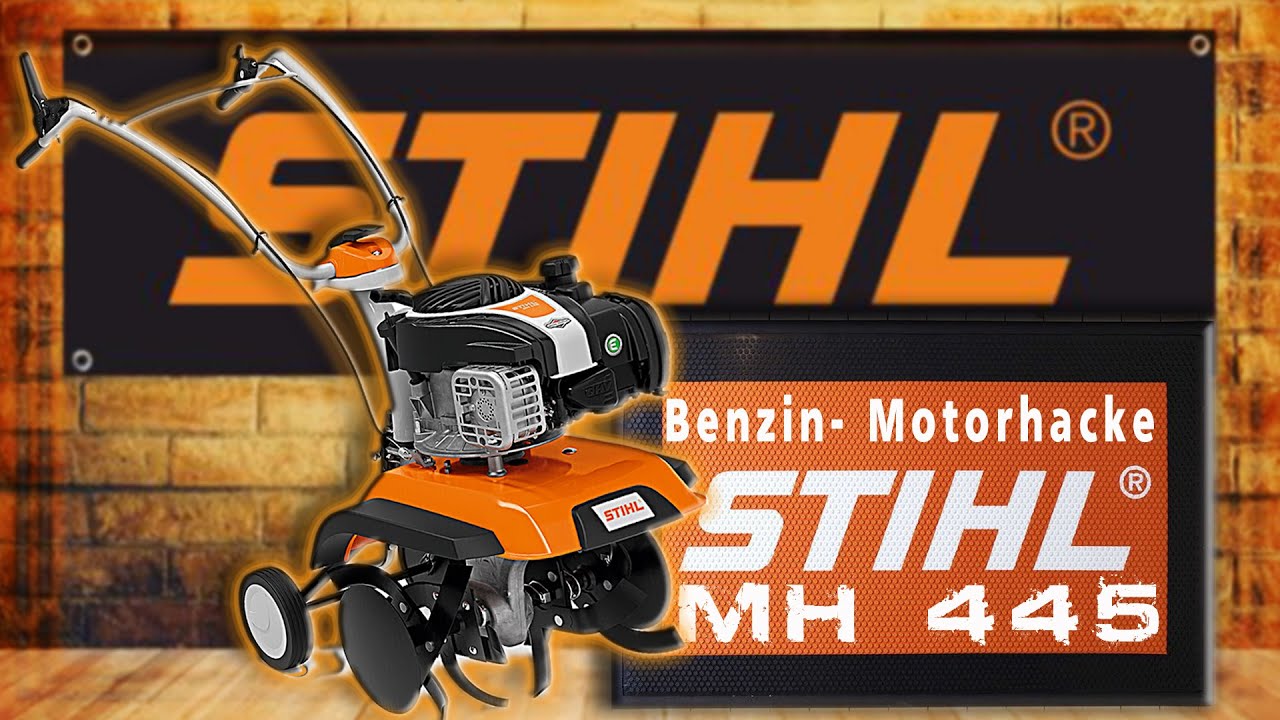 STIHL MH 445  -  Wendige kompakte Motorhacke f&uuml;r kleinere G&auml;rten