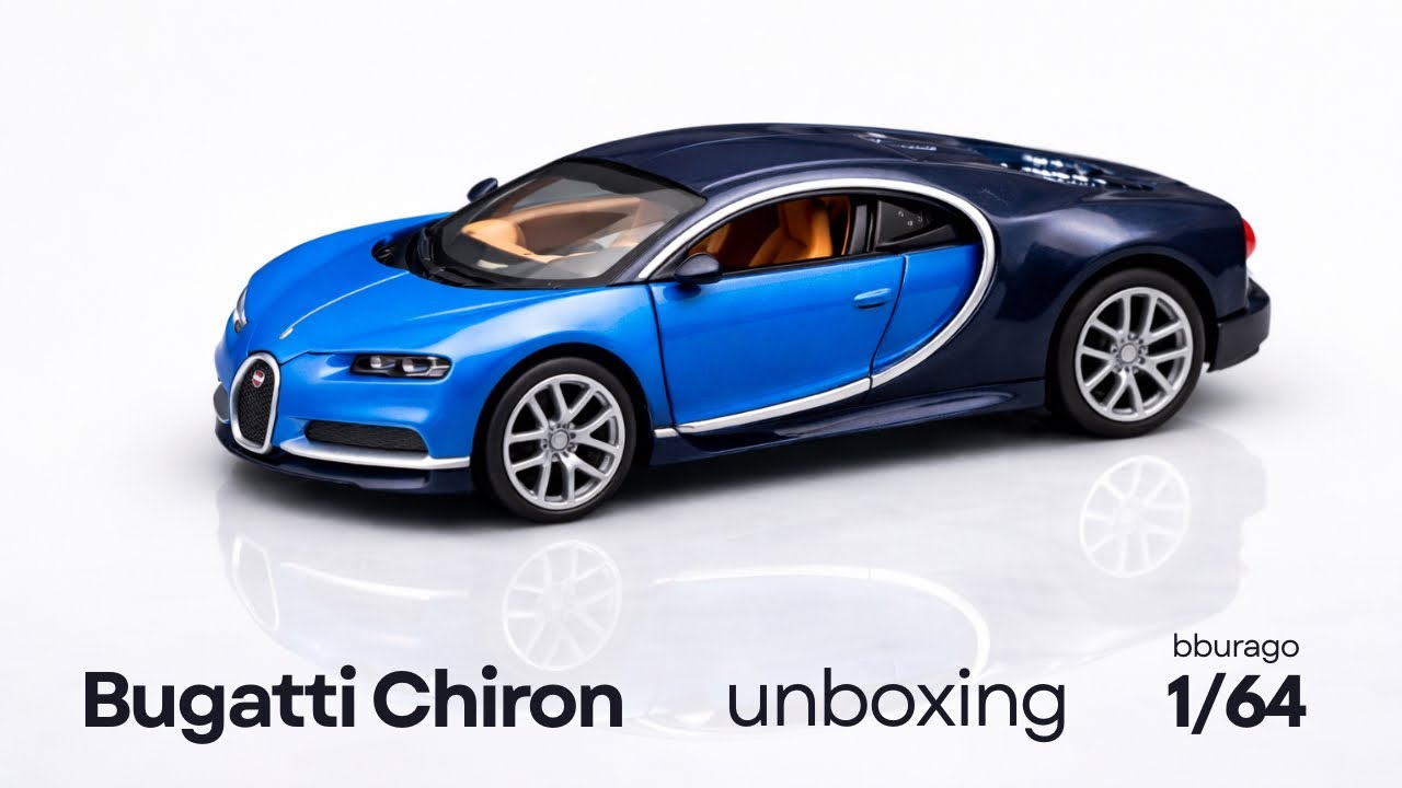 IS IT WORTH! Reviewing 1/64 BBURAGO Bugatti Chiron • MOST BEAUTIFUL 1/64 Diecast?