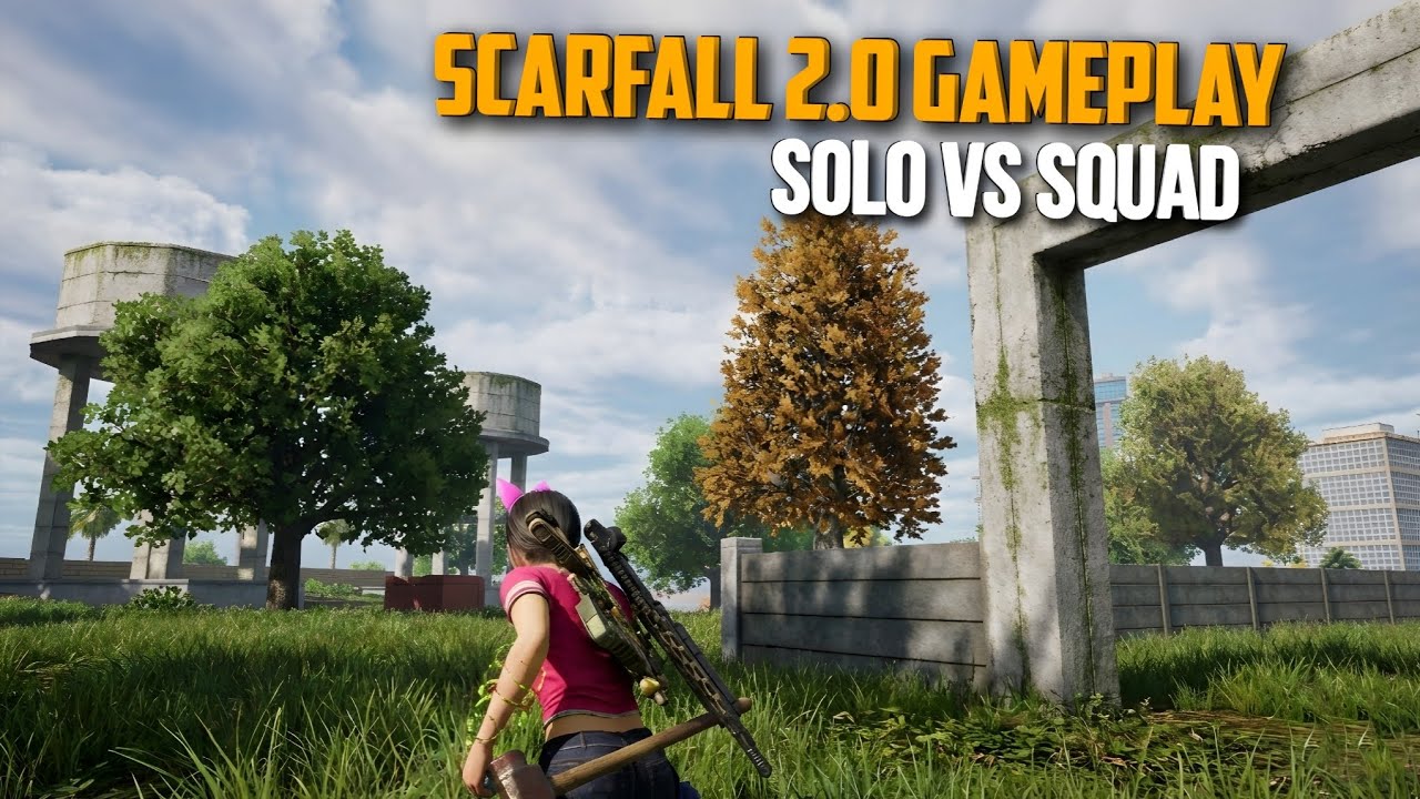 Scarfall 2.0 mumbai map game play solo vs squad game play 