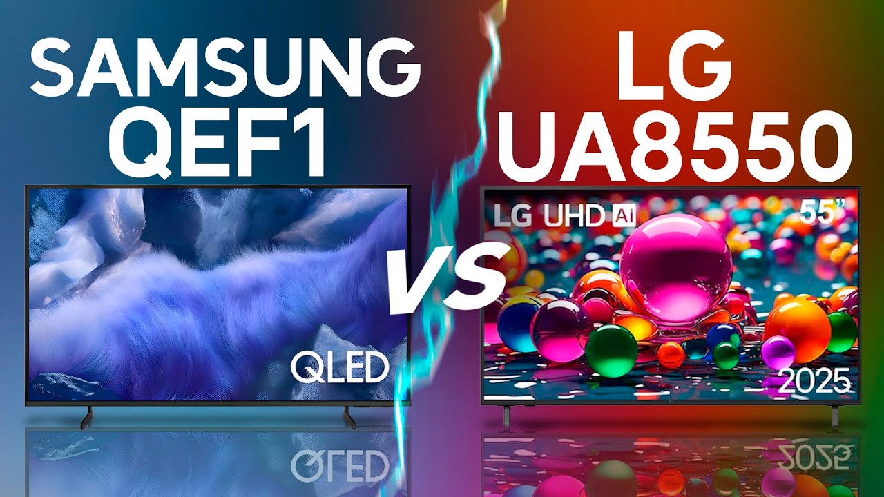 QLED NÃO É TUDO ISSO? QEF1 apanha da LG UA8550??