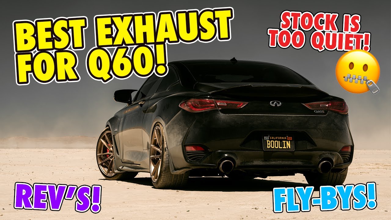 Q60 Borla Catback Walkthrough (Best exhaust?!)