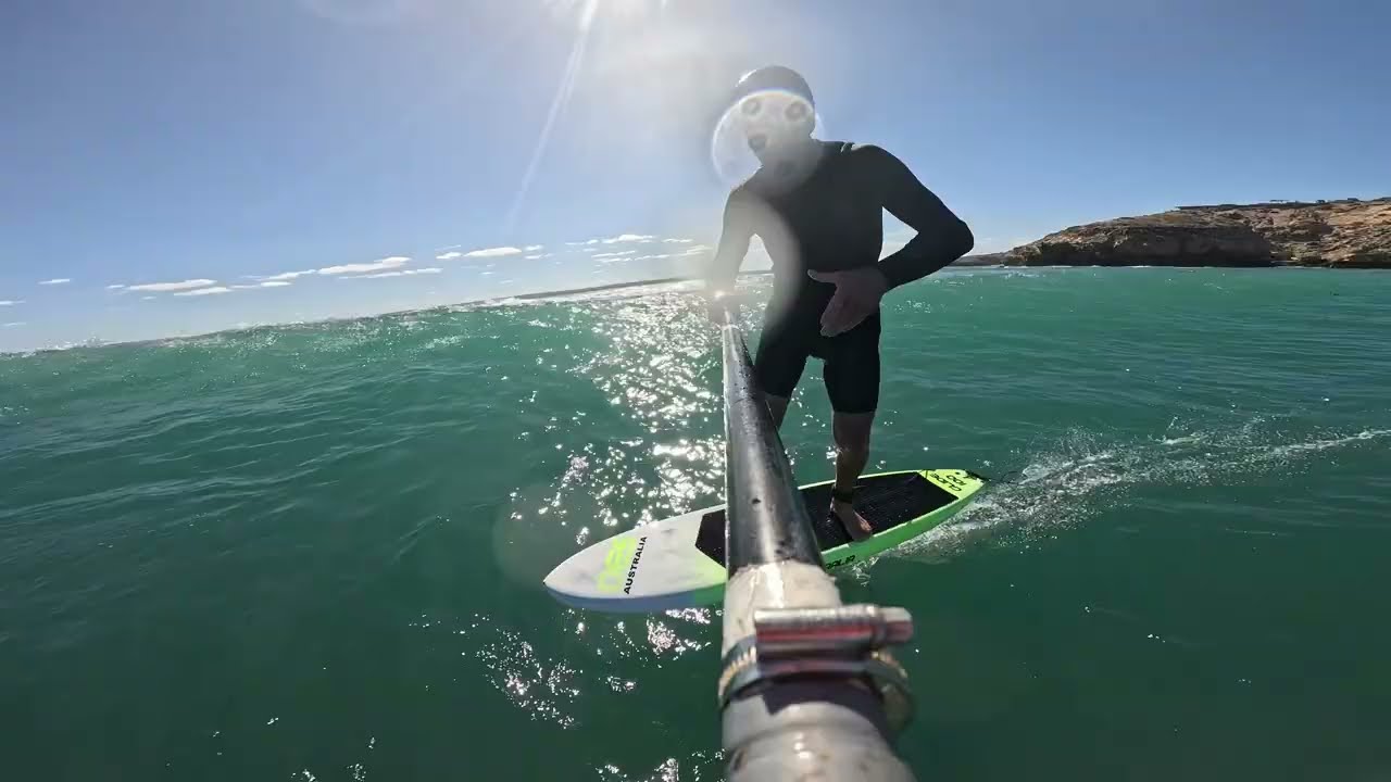 Tim Jones On this OES Australia Glide SUP Foil